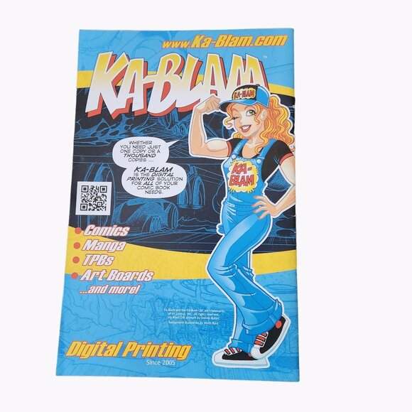 Wrought Comics Asylum #8 Comic Book Collector Bagged Boarded - Picture 2 of 2